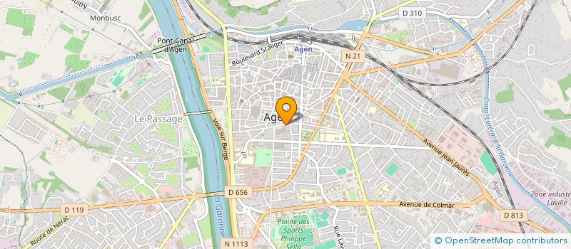 localisation de l'entreprise MADAME ANNE-SOPHIE RIGAL  AGEN