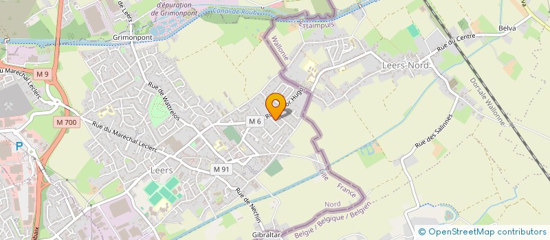 localisation de l'entreprise MADAME ANNE-SOPHIE RINGOTTE  LEERS