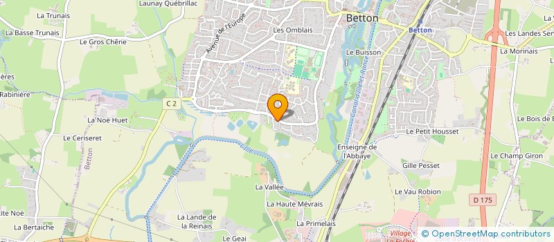 localisation de l'entreprise MADAME ANNE-SOPHIE ROBERT à BETTON