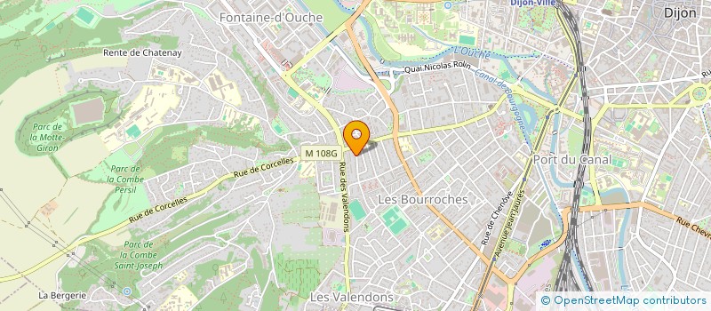 localisation de l'entreprise MADAME ANNE-SOPHIE ROPIOT  DIJON