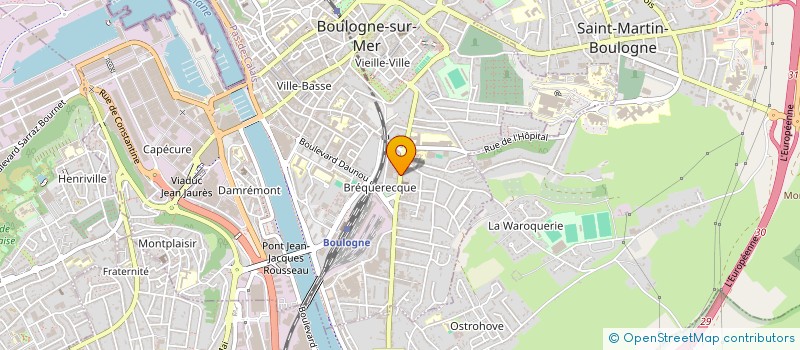 localisation de l'entreprise MADAME ANNE-SOPHIE ROUGEGREZ à BOULOGNE-SUR-MER