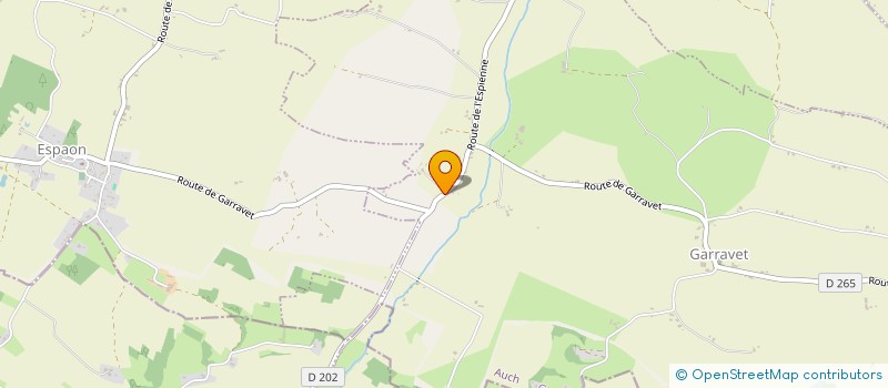 localisation de l'entreprise MADAME ANNE-SOPHIE ROUX  GARRAVET