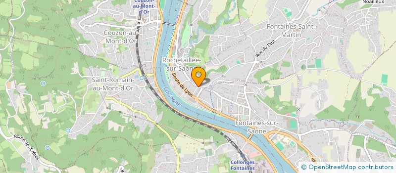 localisation de l'entreprise MADAME ANNE-SOPHIE RUBIO  FONTAINES-SAINT-MARTIN