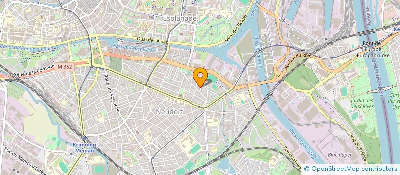 localisation de l'entreprise MADAME ANNE SOPHIE SCHOCKMEL à STRASBOURG