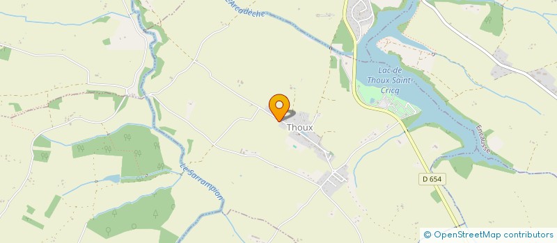 localisation de l'entreprise MADAME ANNE-SOPHIE SIEUW  THOUX