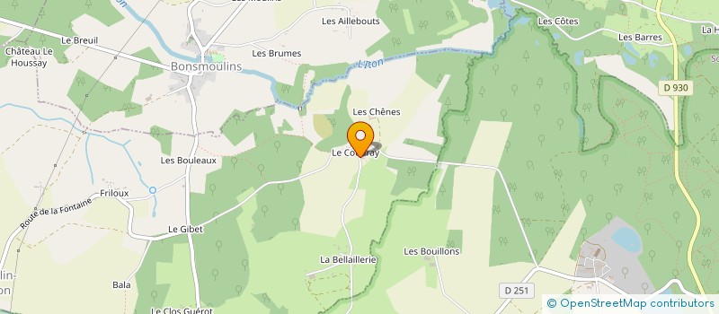 localisation de l'entreprise MADAME ANNE SOPHIE SIMON à SAINT AQUILIN-DE-CORBION
