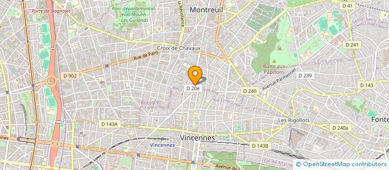 localisation de l'entreprise MADAME ANNE-SOPHIE SIN à MONTREUIL