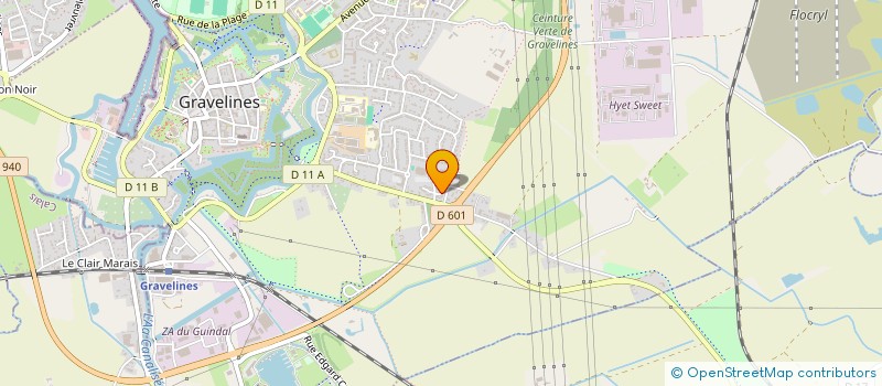 localisation de l'entreprise MADAME ANNE SOPHIE SZYMCZAK à GRAVELINES
