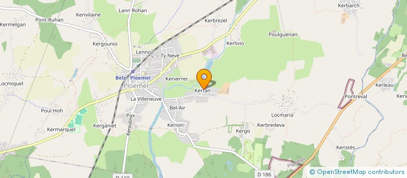 localisation de l'entreprise MADAME ANNE-SOPHIE TATON  PLOEMEL