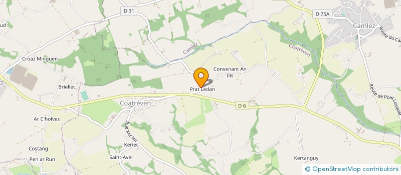 localisation de l'entreprise MADAME ANNE-SOPHIE TILLY  COATREVEN