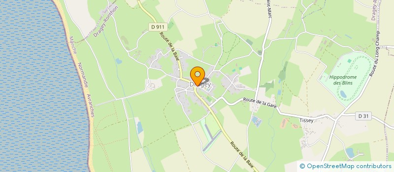 localisation de l'entreprise MADAME ANNE SOPHIE TUR  DRAGEY-RONTHON