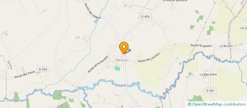 localisation de l'entreprise MADAME ANNE-SOPHIE VANBELLINGHEN  BESLON