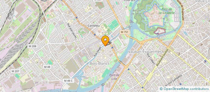 localisation de l'entreprise MADAME ANNE SOPHIE VASSEUR à LILLE