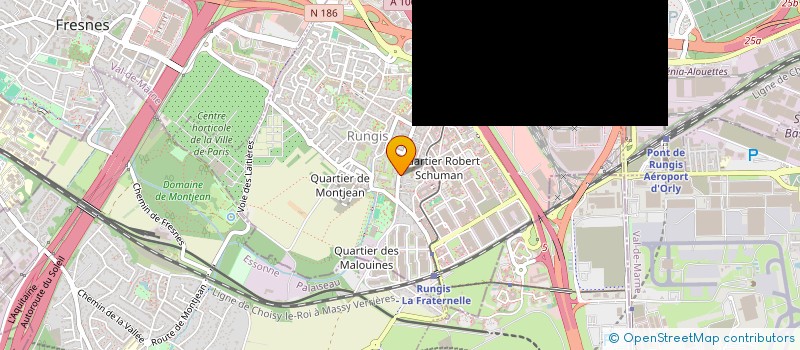localisation de l'entreprise MADAME ANNE-SOPHIE VOISIN à PALAISEAU