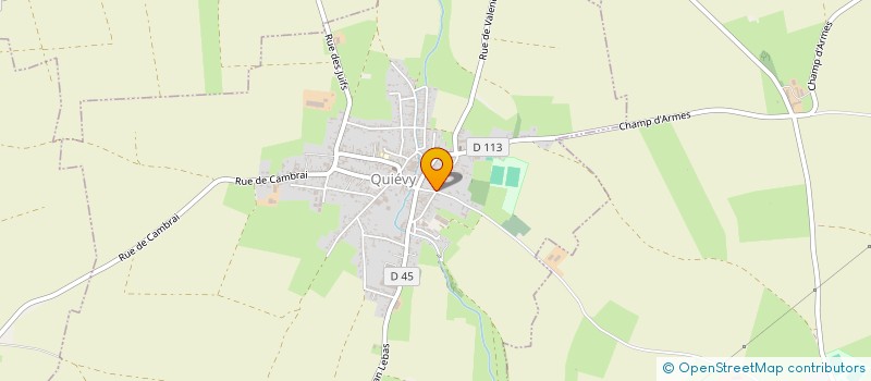 localisation de l'entreprise MADAME ANNE-SOPHIE WATREMETZ  QUIEVY