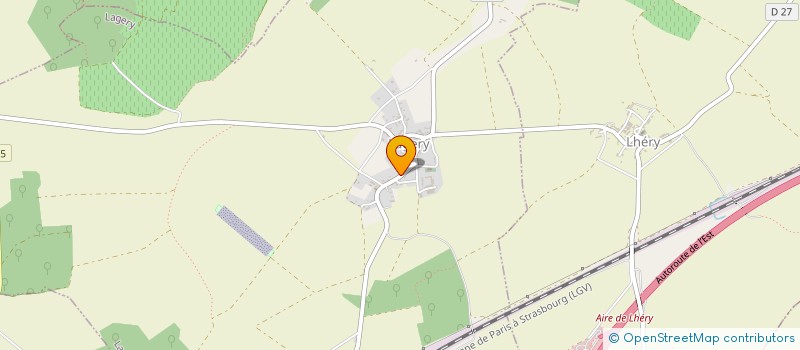 localisation de l'entreprise MADAME ANNE SORTON  LAGERY