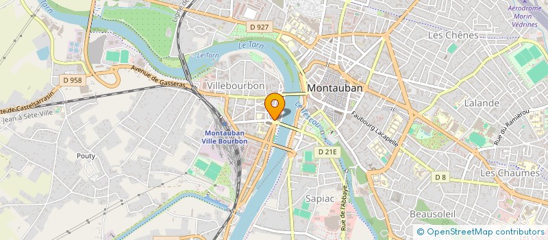 localisation de l'entreprise MADAME ANNE SOUBIRAC  MONTAUBAN