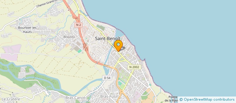 localisation de l'entreprise MADAME ANNE SOUDET à SAINT-BENOIT