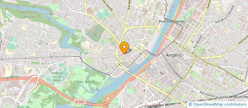 localisation de l'entreprise MADAME ANNE SOULIE à ANGERS