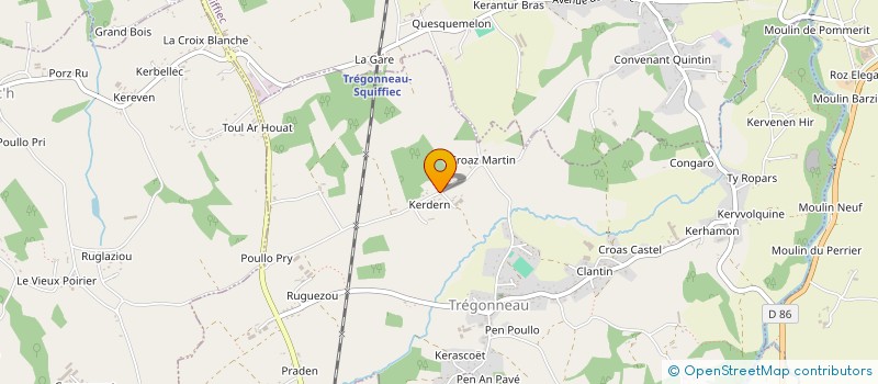 localisation de l'entreprise MADAME ANNE SOULIMAN  LE MERZER