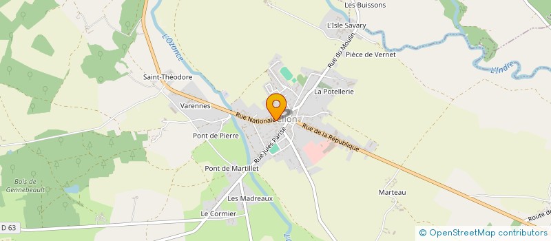 localisation de l'entreprise MADAME ANNE SOURIOU à FLERE-LA-RIVIERE