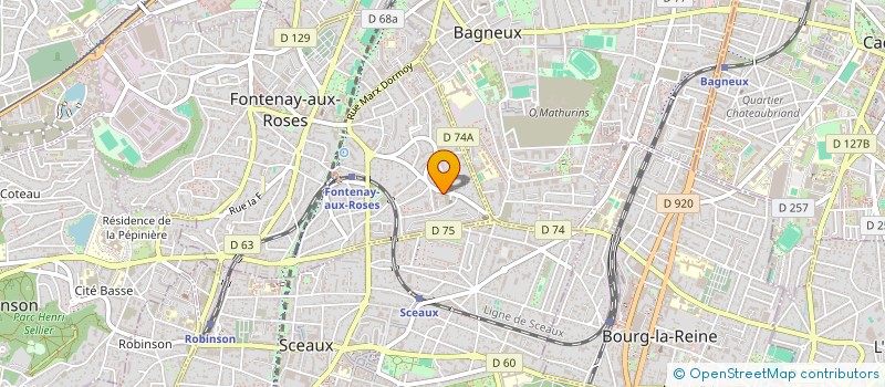 localisation de l'entreprise MADAME ANNE SPIESS à FONTENAY-AUX-ROSES