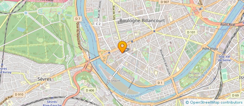 localisation de l'entreprise MADAME ANNE SPIRA à BOULOGNE-BILLANCOURT
