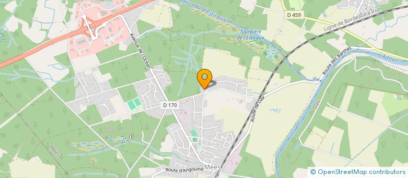 localisation de l'entreprise MADAME ANNE STEVENS  MEES