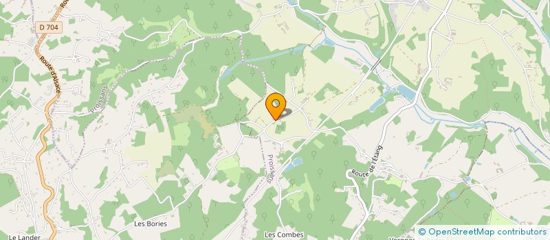 localisation de l'entreprise MADAME ANNE STEVENSON  PROISSANS