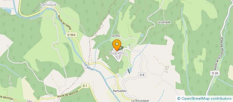 localisation de l'entreprise MADAME ANNE STRYHANYN à PUYCELSI