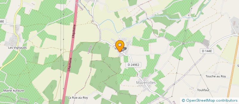 localisation de l'entreprise MADAME ANNE SUIRE  MAZEROLLES