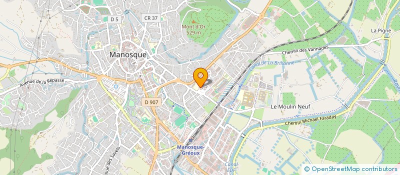 localisation de l'entreprise MADAME ANNE SUVI SALOLA à MANOSQUE