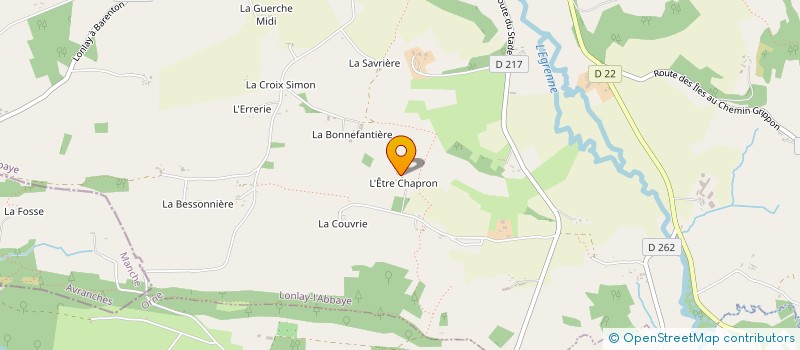 localisation de l'entreprise MADAME ANNE SWORD à LONLAY L'ABBAYE