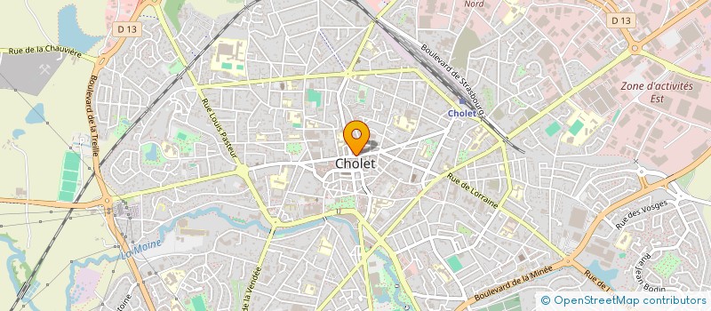 localisation de l'entreprise MADAME ANNE TAFANI à CHOLET