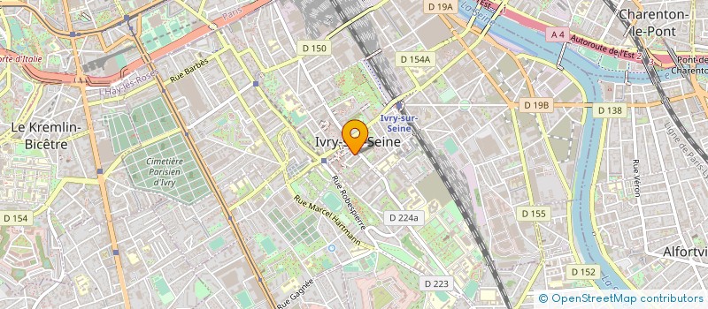 localisation de l'entreprise MADAME ANNE TALOU à IVRY-SUR-SEINE