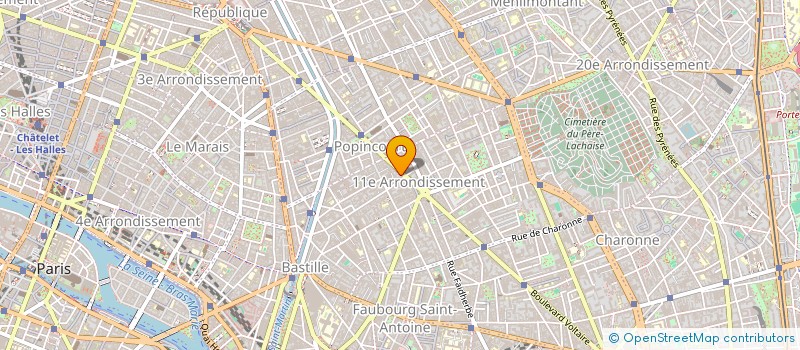 localisation de l'entreprise MADAME ANNE TAMISIER  PARIS