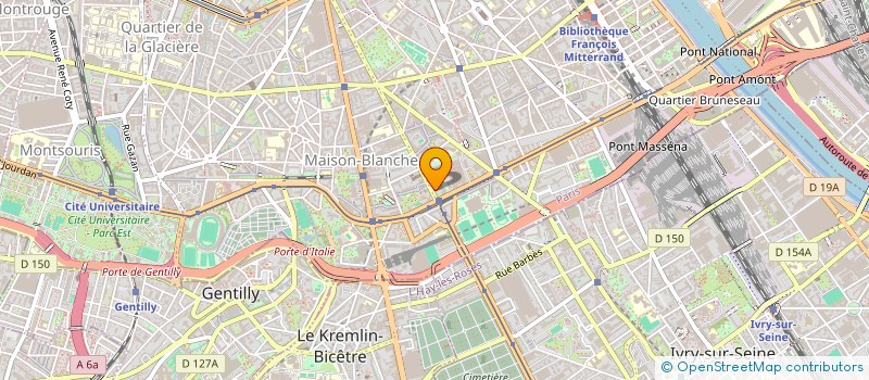 localisation de l'entreprise MADAME ANNE TANG SU KIT  PARIS