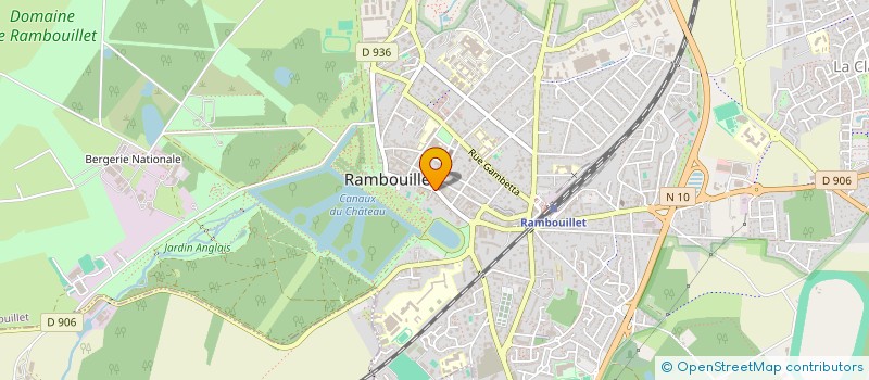 localisation de l'entreprise MADAME ANNE TASSEL  RAMBOUILLET