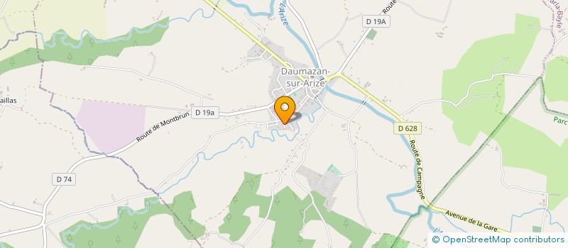 localisation de l'entreprise MADAME ANNE TASTAYRE à LES BORDES-SUR-ARIZE