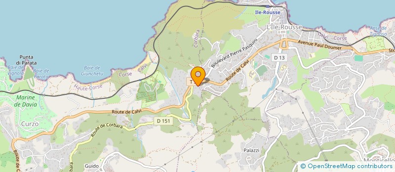 localisation de l'entreprise MADAME ANNE TENAT à CORBARA