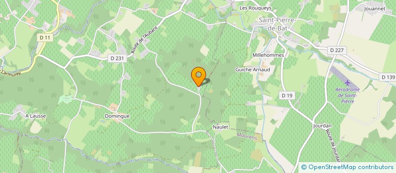 localisation de l'entreprise MADAME ANNE TERREN  PORTE-DE-BENAUGE