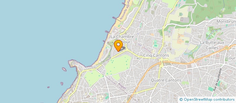 localisation de l'entreprise MADAME ANNE THEVENOT à ANGLET