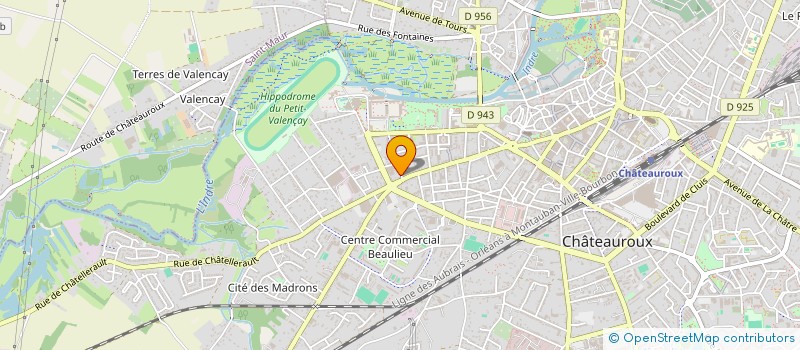 localisation de l'entreprise MADAME ANNE THEVENOT à CHATEAUROUX