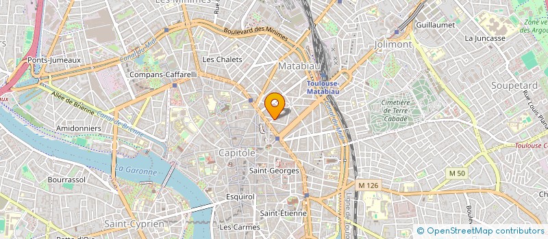 localisation de l'entreprise MADAME ANNE THIBAUD à TOULOUSE
