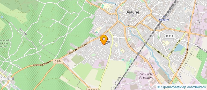 localisation de l'entreprise MADAME ANNE THINIERES à BEAUNE
