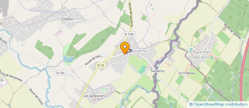 localisation de l'entreprise MADAME ANNE THOBIE  SAUVERNY