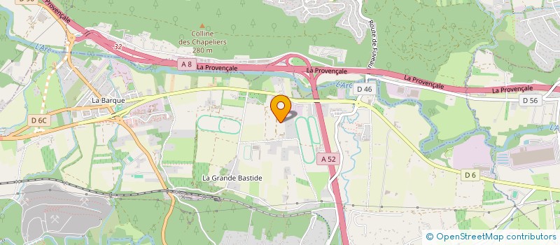 localisation de l'entreprise MADAME ANNE THOURIGNY  FUVEAU