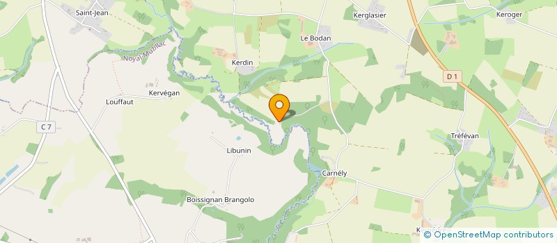 localisation de l'entreprise MADAME ANNE THOUZEAU  QUESTEMBERT