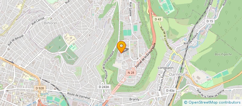 localisation de l'entreprise MADAME ANNE TIHOMIROFF  ROUEN