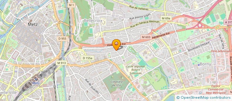 localisation de l'entreprise MADAME ANNE TILLY  METZ